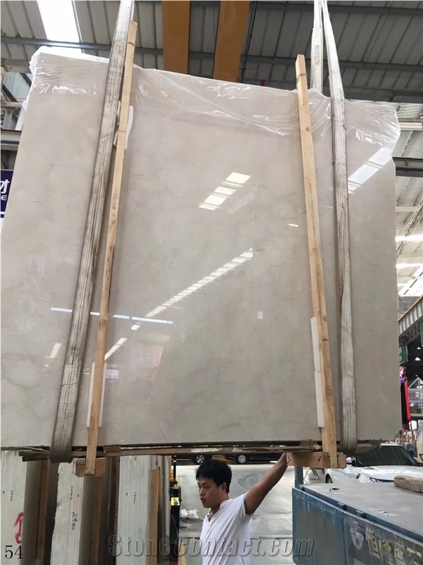 Shanna Marble Shayan Cream Beige slab New Royal Botticino