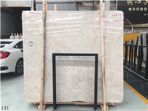 Turkey Auman Beige Marble Ouman Cappuccino Wall Tile Slab