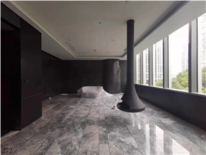 Van Gogh Grey White in China stone market marble vanity slab