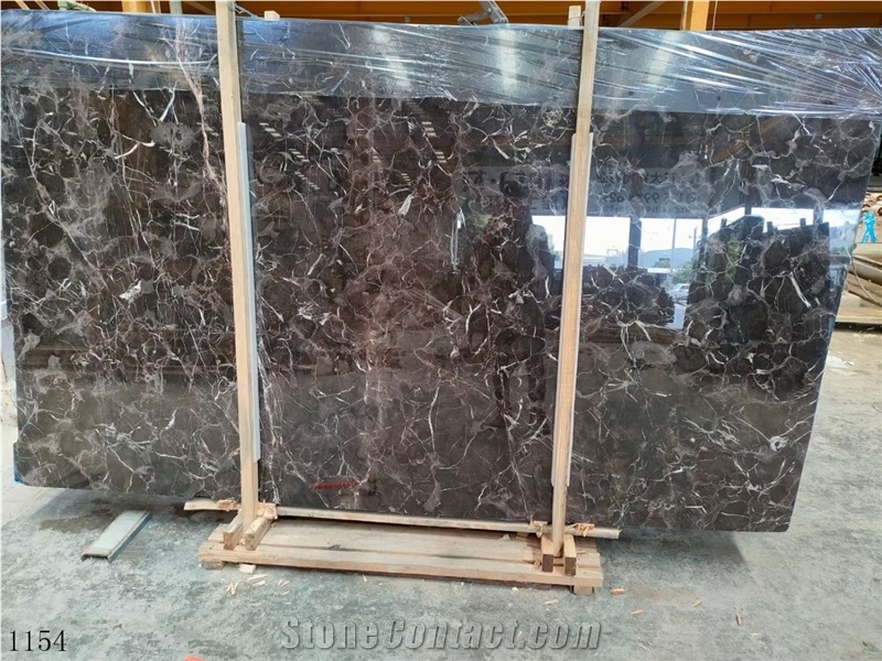 wall tile Marble in China stone market Hubei Dark Emperador 
