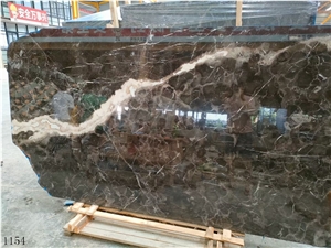 wall tile Marble in China stone market Hubei Dark Emperador 