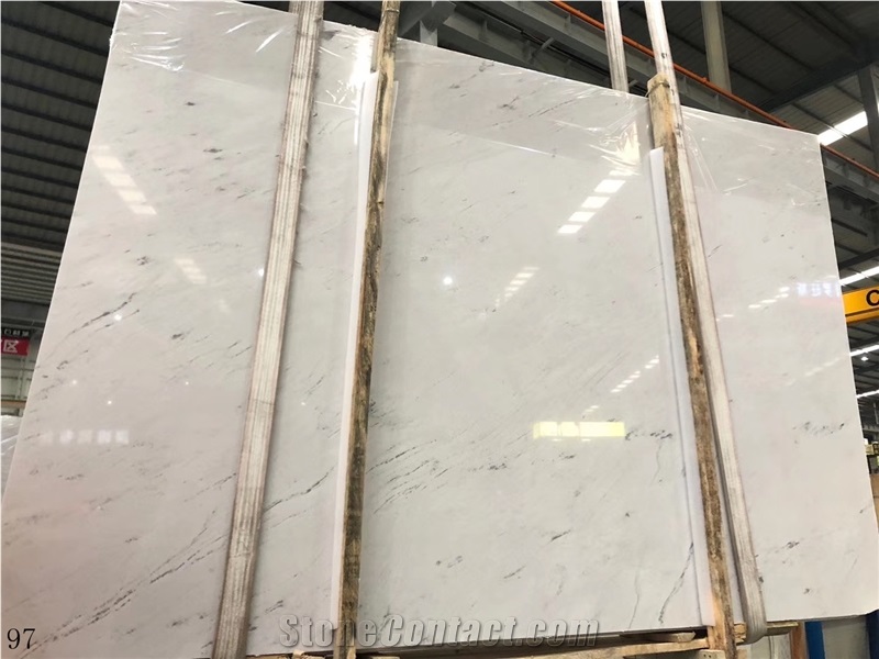 Yugoslavia White Marble Bianco Polaris Classic hot slab 