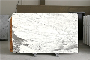 Slabs 2 cm Statuario Venato polished Marble Slabs
