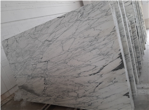 Slabs 2 cm Statuario Venato polished Marble Slabs