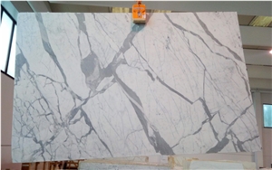 Statuario Marble Slabs 2 cm polished