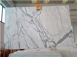 Statuario Marble Slabs 2 cm polished