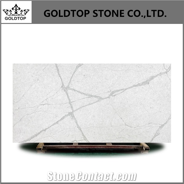 Artificial Quartz Marble Look Slab Stone