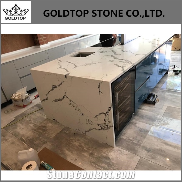 Artificial Stone Dining Table Quartz Stone Countertop
