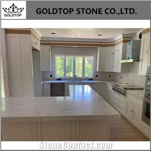 Best Selling Polished Pure Quartz Kitchen Countertop