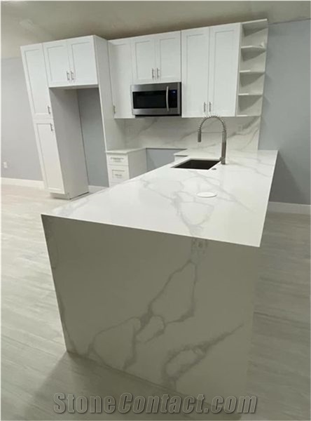 Good Quality Calacatta White Slabs for Countertops