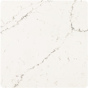 Man Made Quartz Calacatta White Used Widely 