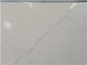 Man Made Quartz Calacatta White Used Widely 