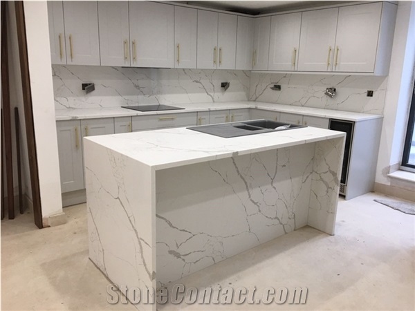 Quartz Stone Top Vanities Sink, Vanity Top with Vanity