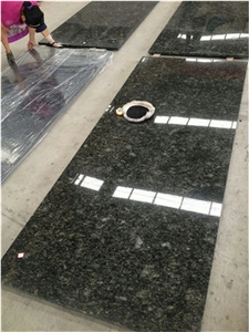 China Butterfly Green Granite Slab Tiles Wall Stepping Cover