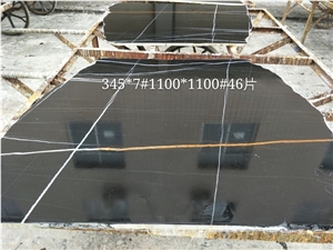 Natural Stone  Noir St. Laurent Marble Tabletop