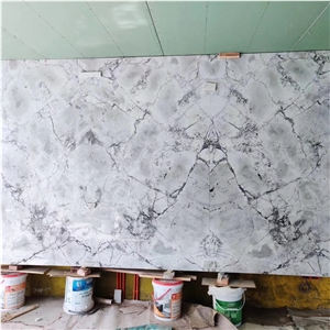 Naturall Super White Quartzite Table Home Hotel Bar Decor