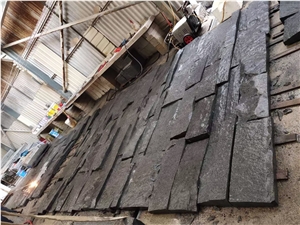 Original G654 Dark Grey Granite Split Wall Stone Cladding