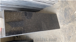 Black Galaxy Granite Slabs,Tiles 