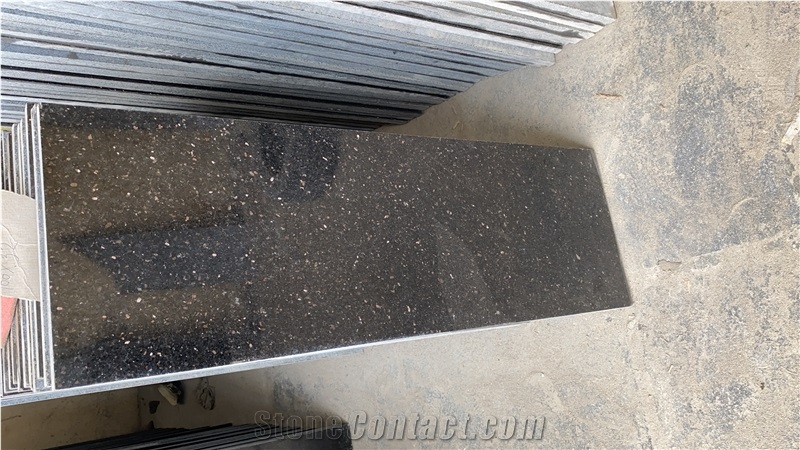 CUT TO SIZE Black Galaxy Granite