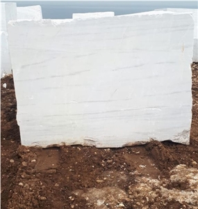 Bianco dolomite white marble blocks