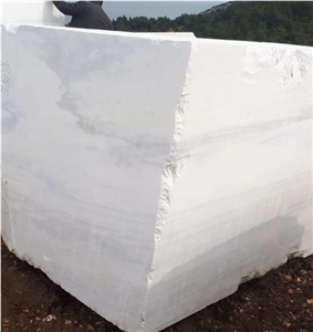 Bianco dolomite white marble blocks