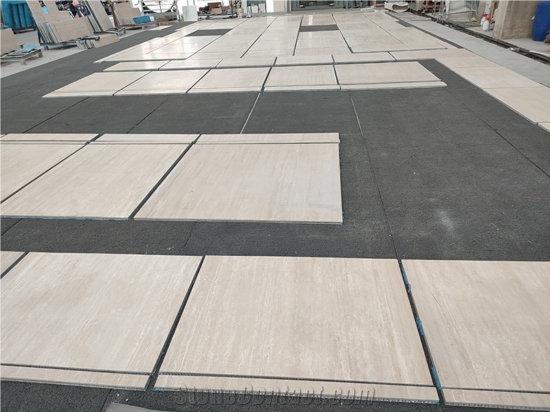 Beige Travertine Composite Aluminium Honeycomb Panels Tiles
