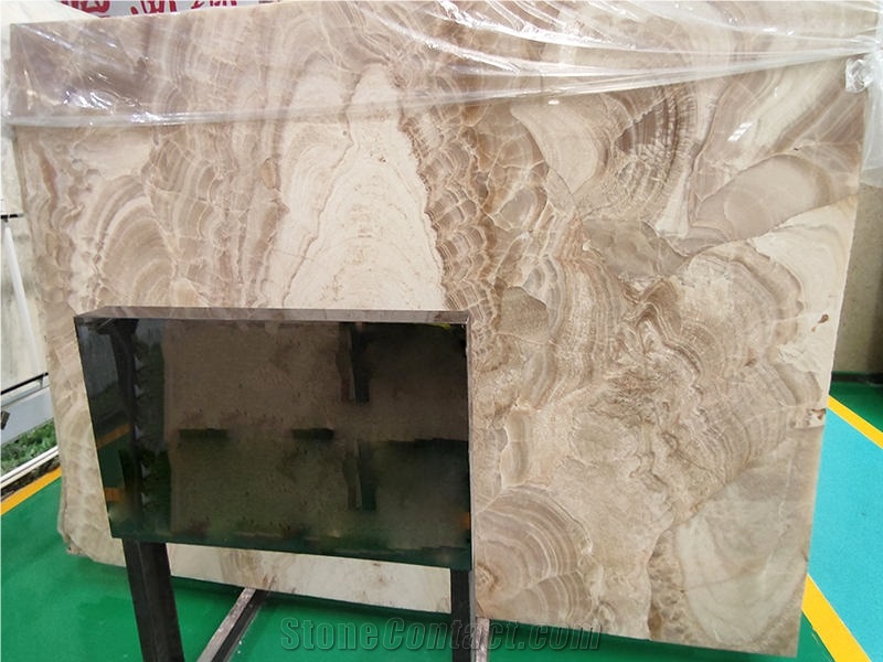 Honey Onyx Slab and Tiles