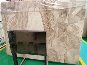 Honey Onyx Slab and Tiles