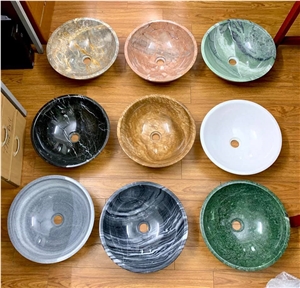 Colors Premium Marble Sink and Basin