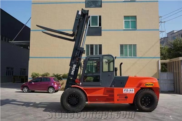 BENE 15 ton to 16 ton heavy duty forklifts for granite marble lifting