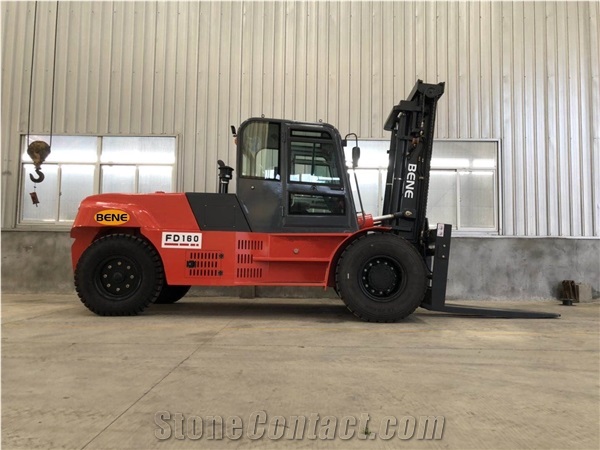 BENE 15 ton to 16 ton heavy duty forklifts for granite marble lifting