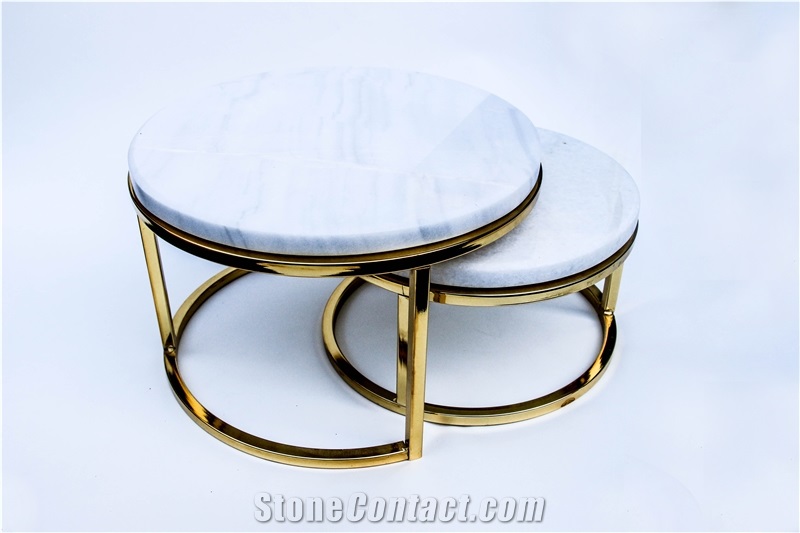 white marble tasting tray