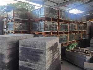 New G654 Dark Grey Sesame Black Cheap Granite Tiles &Slabs