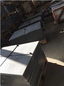 New G654 Dark Grey Sesame Black Granite Paver Tiles & Slabs