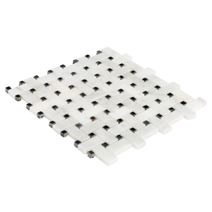 Carrara White Polished Marble Mosaics