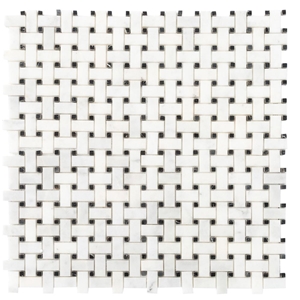 Carrara White Polished Marble Mosaics