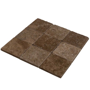 Noce Tumbled Travertine Tiles