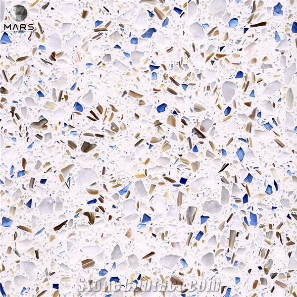 300x300mm Terrazzo for bathroom Countertops