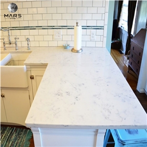 Artificial Quartz Stone For Kitchen Island And Countertops