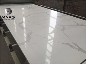 Chinese Artificial Crystal Quartz Stone Slab For Countertop