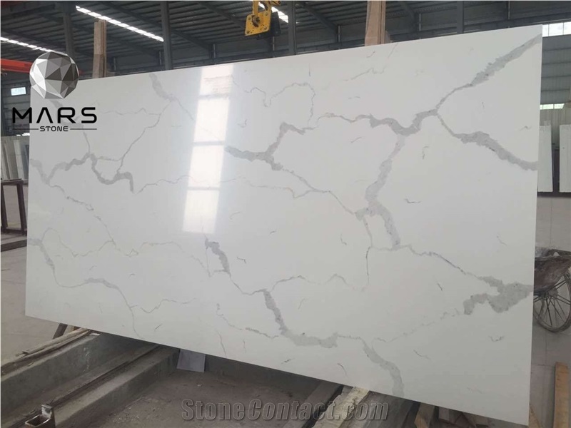 Chinese Artificial Crystal Quartz Stone Slab For Countertop