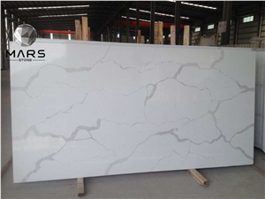 Chinese Artificial Crystal Quartz Stone Slab For Countertop