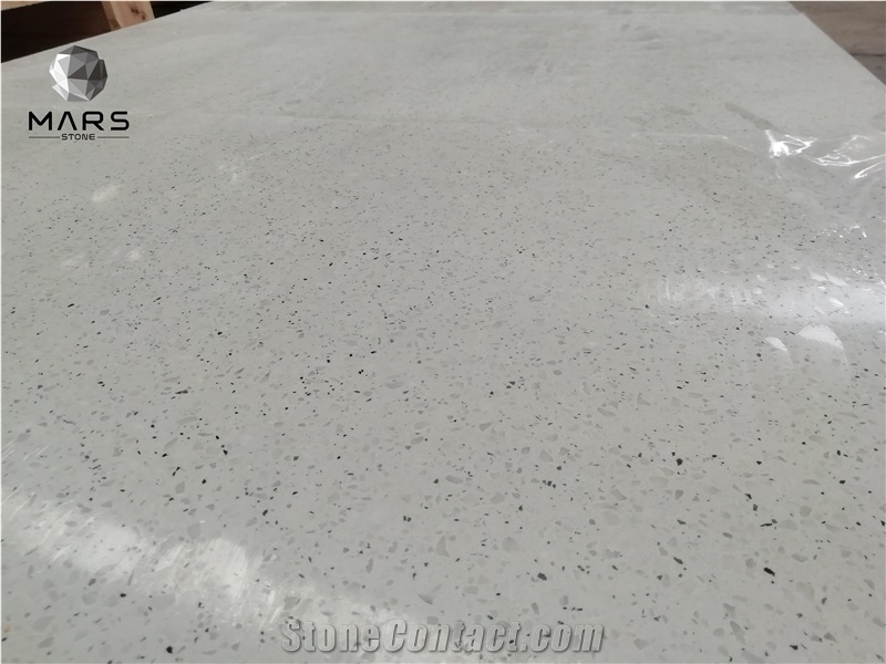 Grey Terrazzo Restoration Cement Faux For Stone Floor Tiles