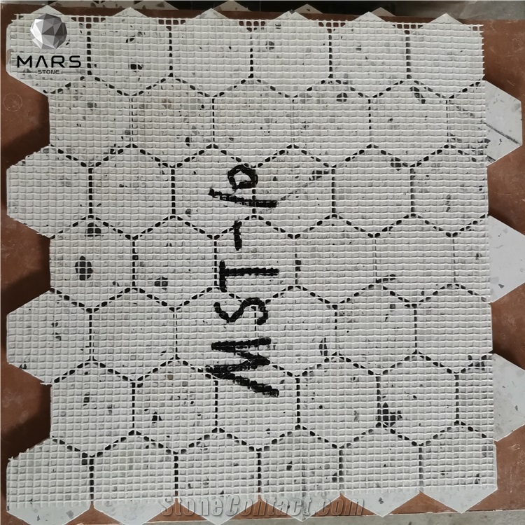 Hot Selling Cement Hexagon Terrazzo Mosaic Tiles