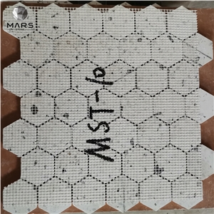 Hot Selling Cement Hexagon Terrazzo Mosaic Tiles