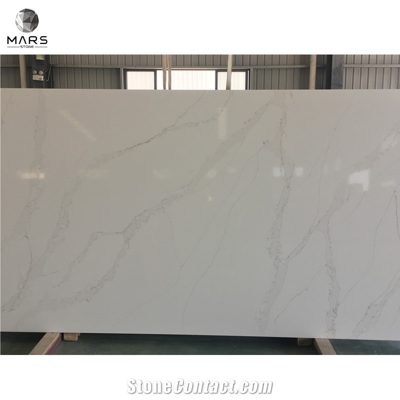 Popular Custom Engineered Quartz Stone Kitchen Countertops