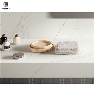 Popular Custom Engineered Quartz Stone Kitchen Countertops