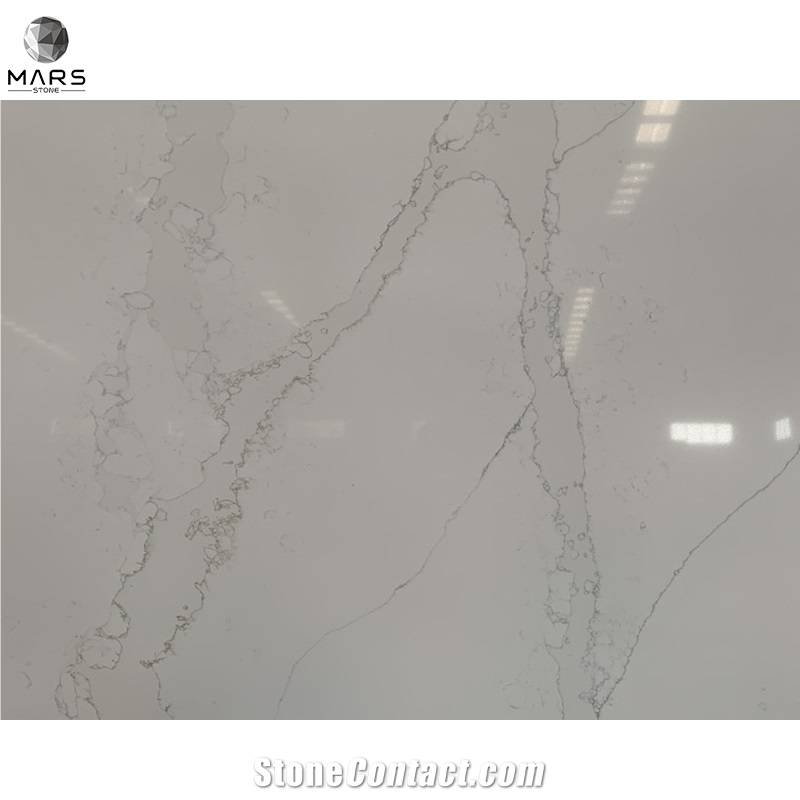 Popular Custom Engineered Quartz Stone Kitchen Countertops