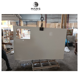 Popular Pure White Quartz Stone Countertops and Island