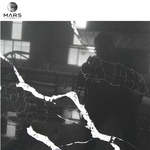 Similiar As Black Nero Marquina Artificial Quartz Countertop